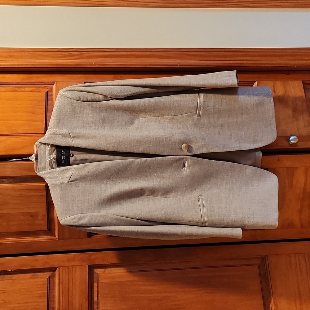 Lafayette 148 stretch wool blazer
